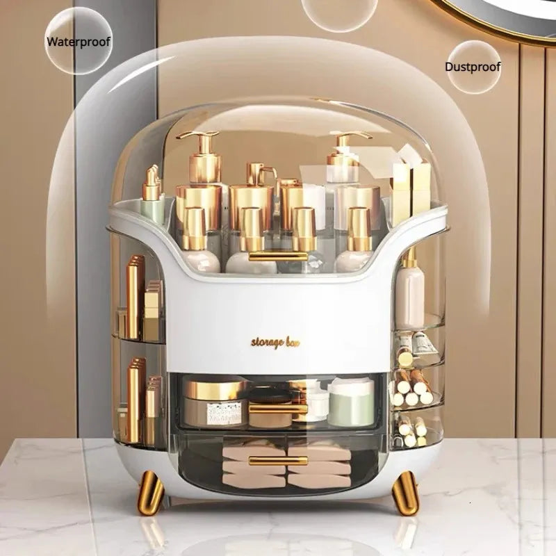 Boîte de Rangement Cosmétique Multifonction – Élégante & Pratique