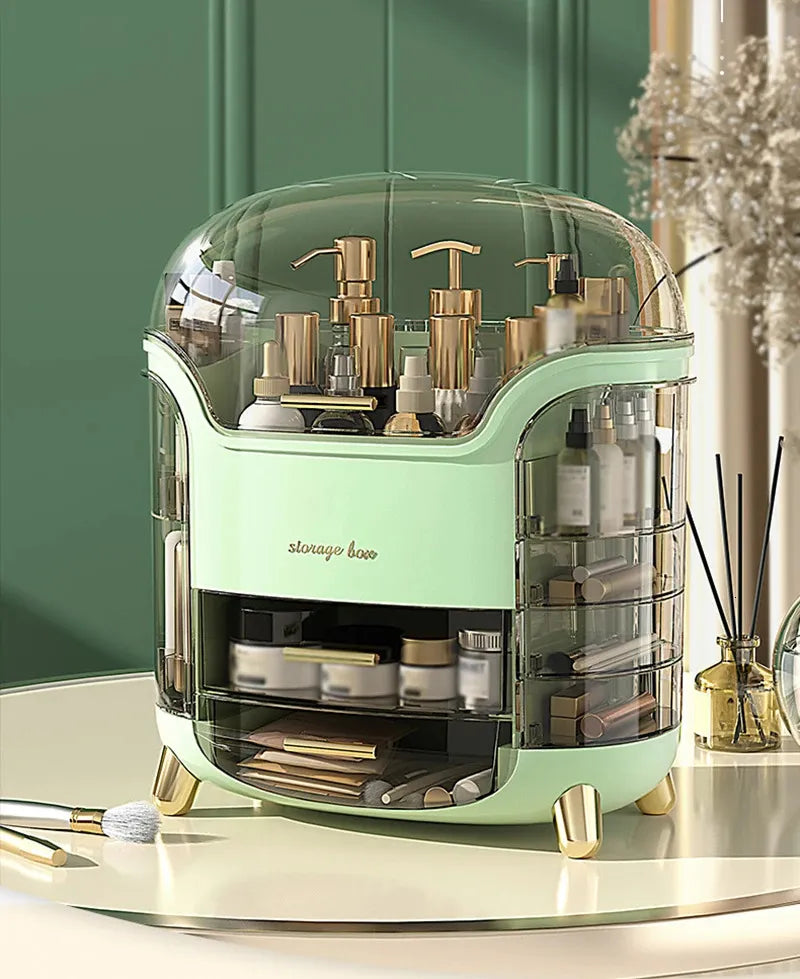 Boîte de Rangement Cosmétique Multifonction – Élégante & Pratique