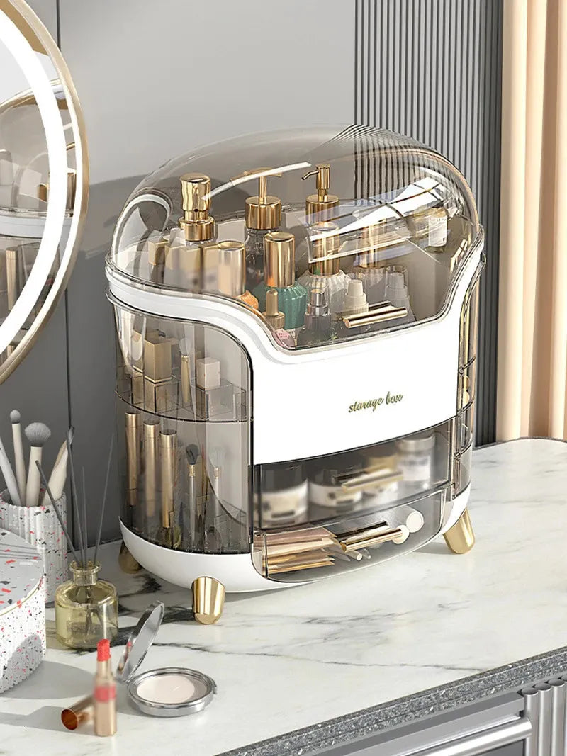 Boîte de Rangement Cosmétique Multifonction – Élégante & Pratique