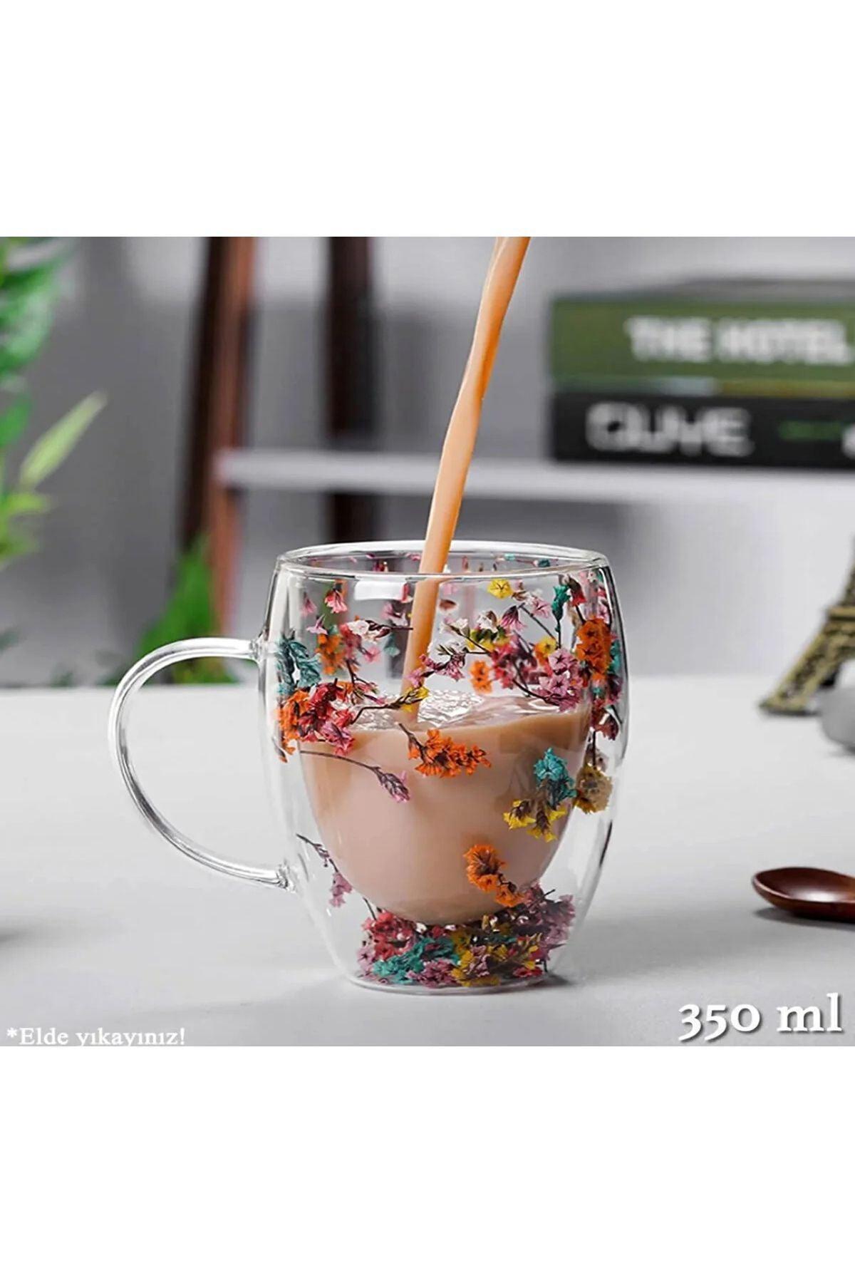 4 FleurGlass - L'élégance naturelle dans une tasse