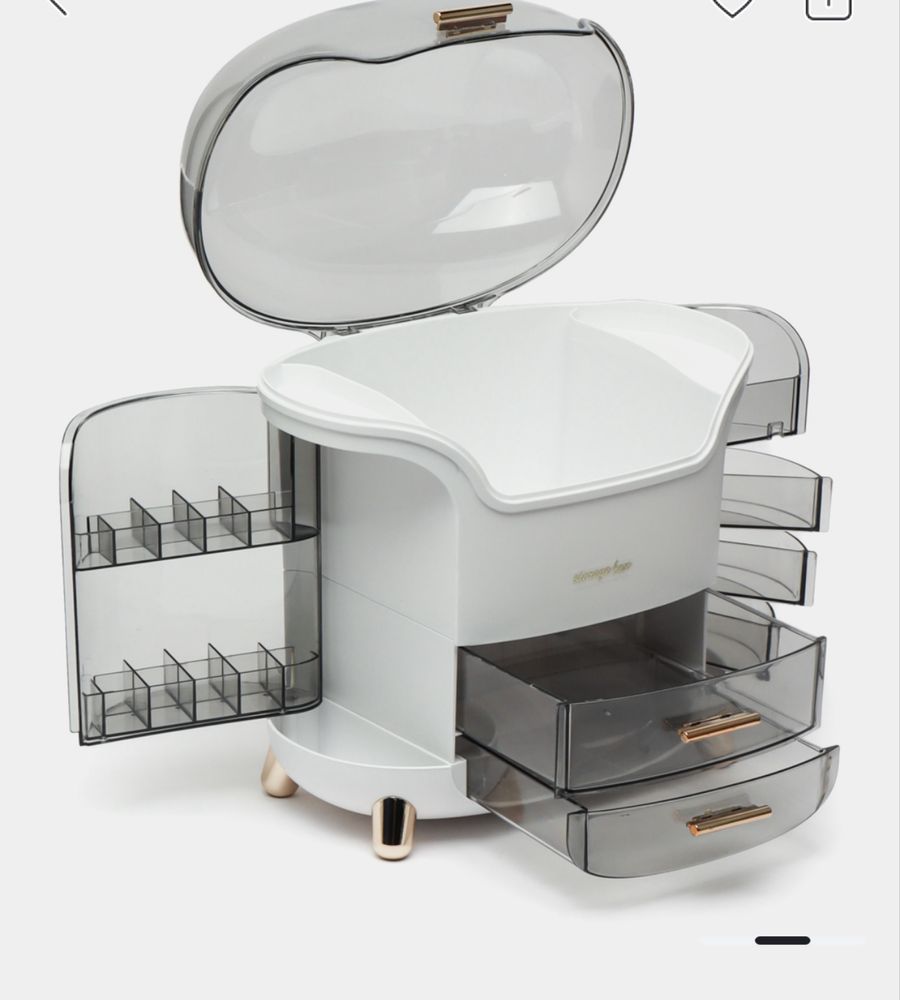 Boîte de Rangement Cosmétique Multifonction – Élégante & Pratique