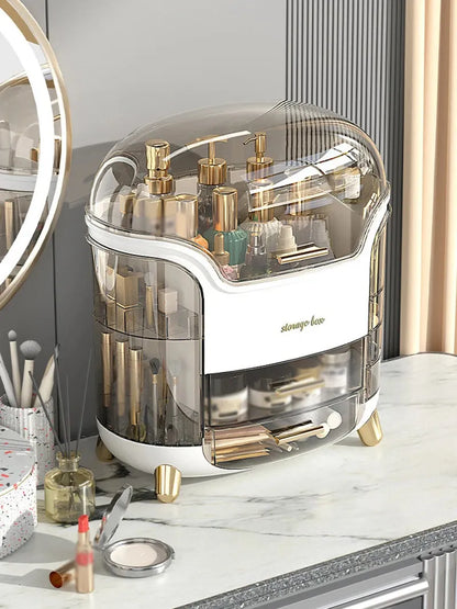 Boîte de Rangement Cosmétique Multifonction – Élégante & Pratique