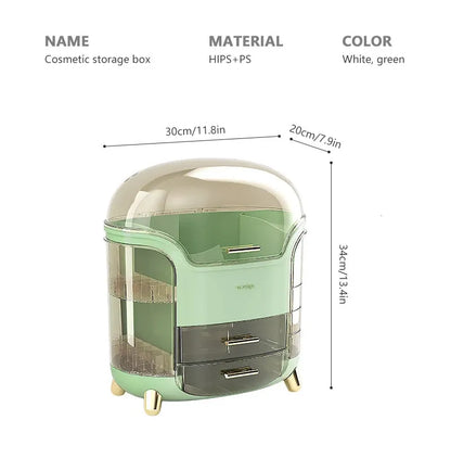 Boîte de Rangement Cosmétique Multifonction – Élégante & Pratique